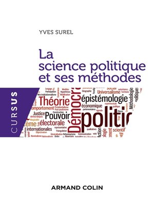cover image of La science politique et ses méthodes